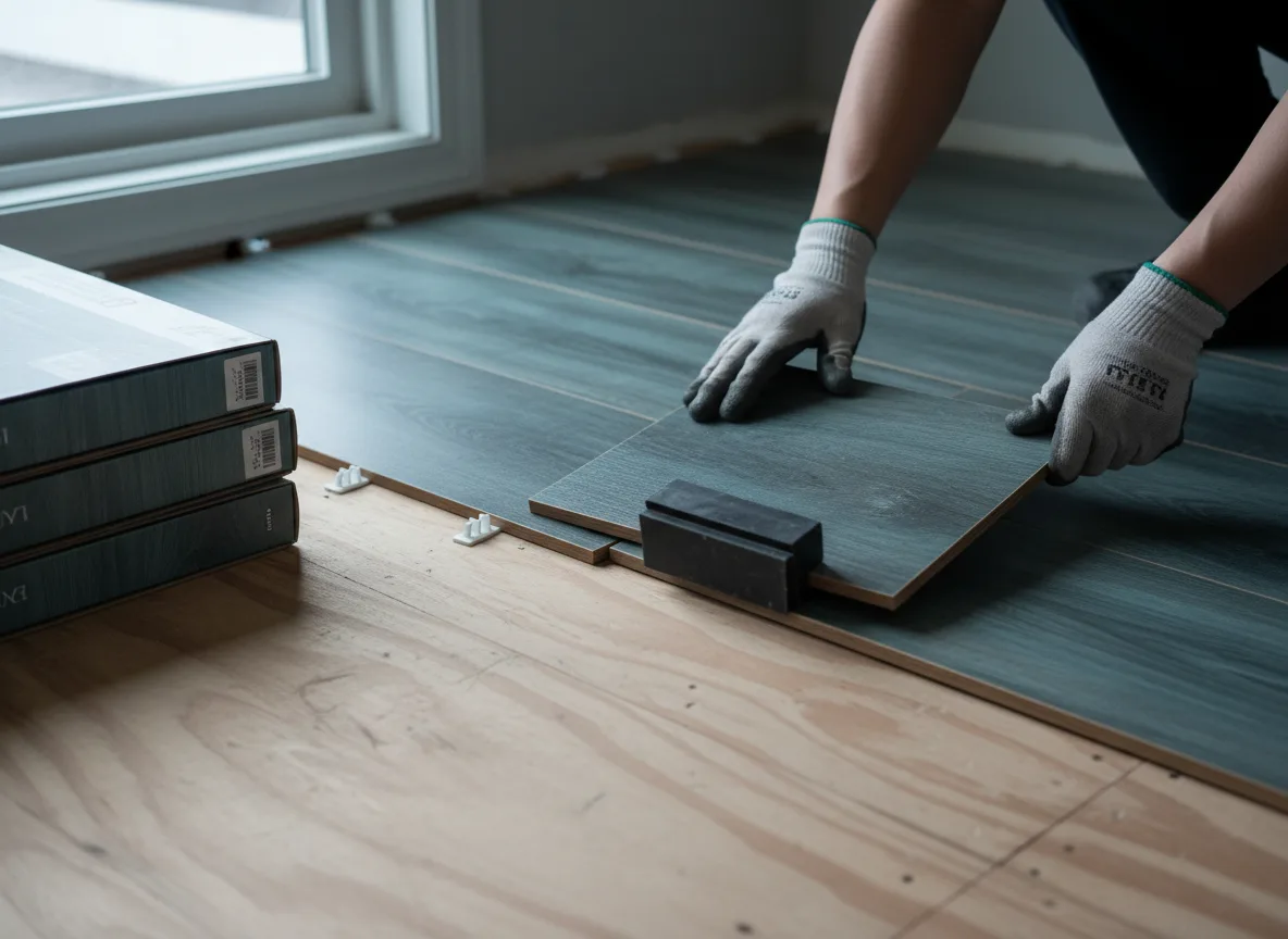 Luxury Vinyl Plank Installation company in Breaks, VA